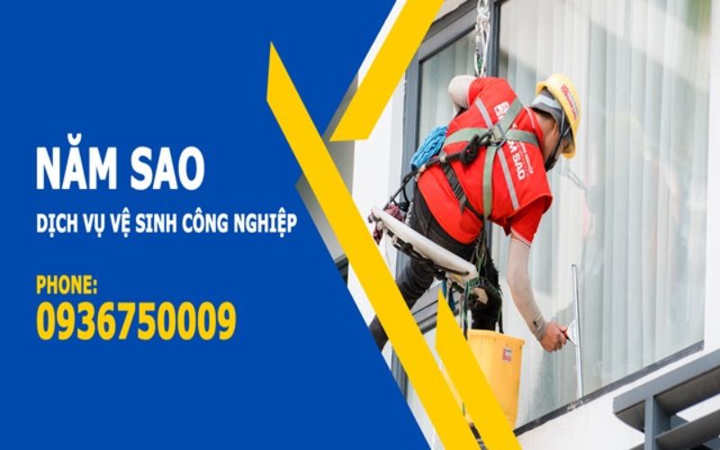 Công ty dịch vụ vệ sinh Năm Sao