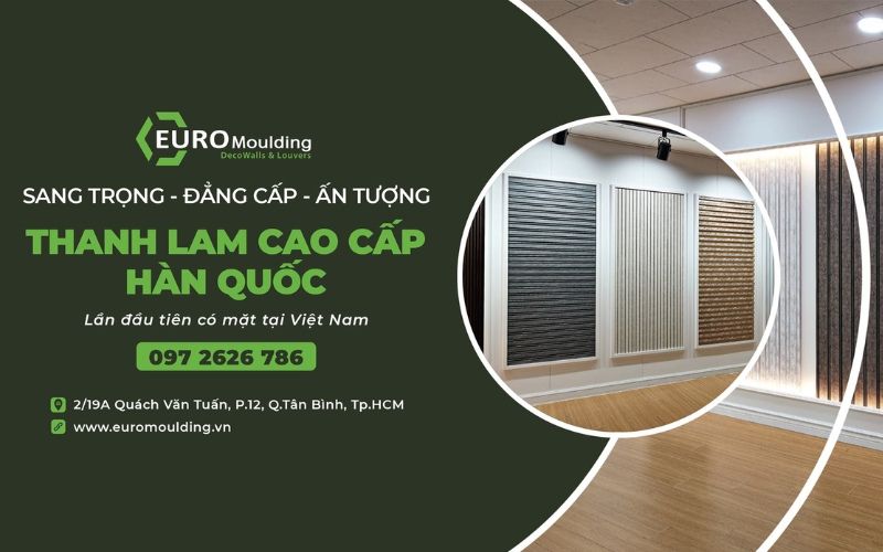 lam sóng cao cấp Euro Moulding