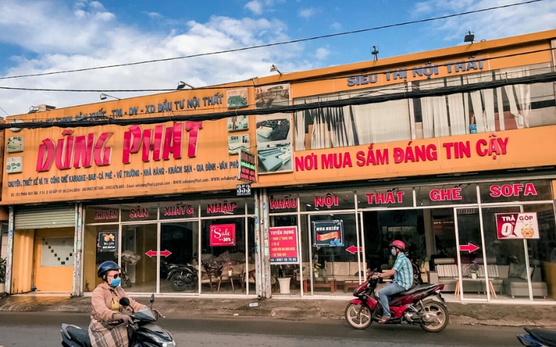 Cửa hàng nội thất Dũng Phát