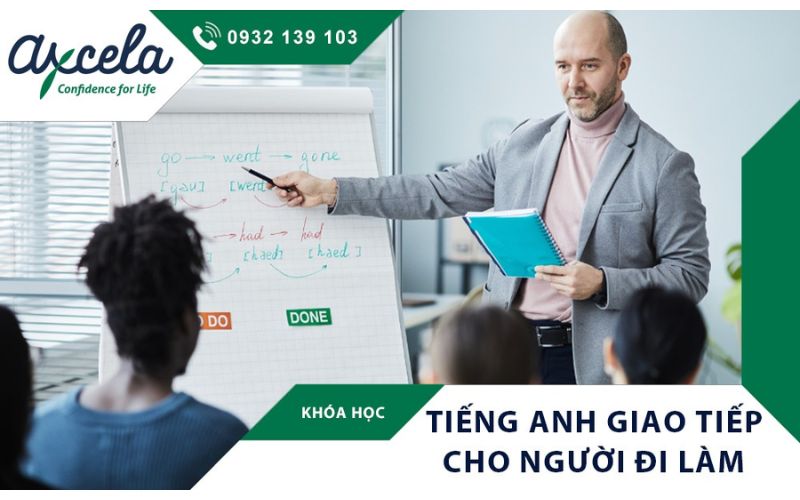 tham gia khóa học tiếng anh axcela