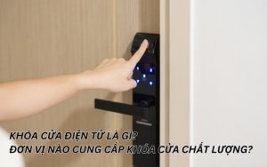 khóa cửa điện tử là gì