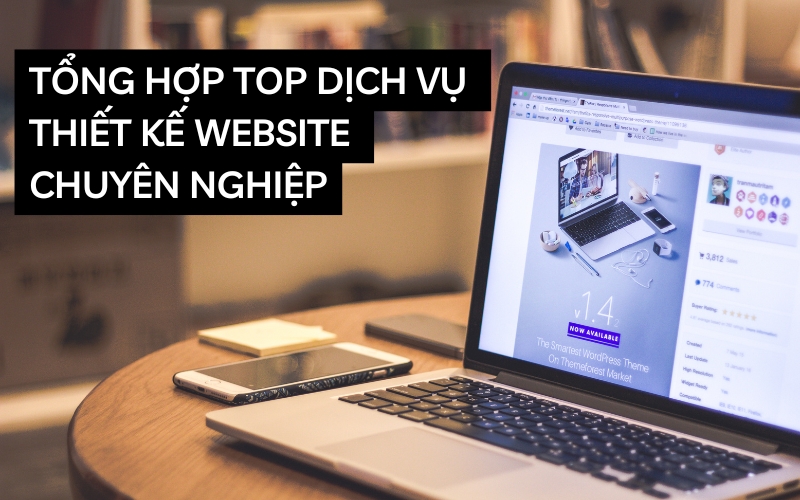 top dịch vụ thiết kế website