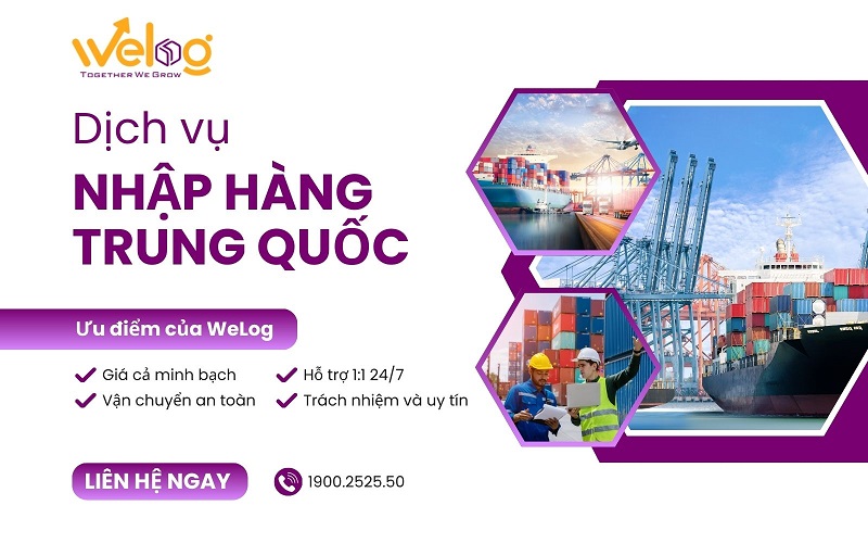 Công ty nhập hàng Trung Quốc WeLog Logistics