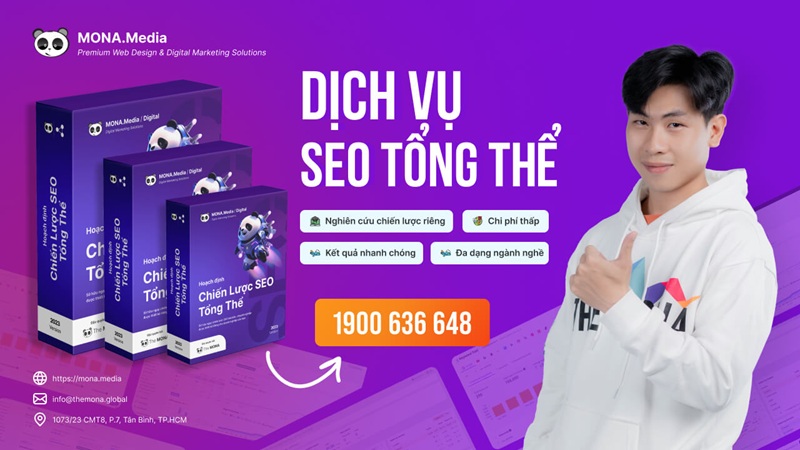 dịch vụ tổng thể tại mona media