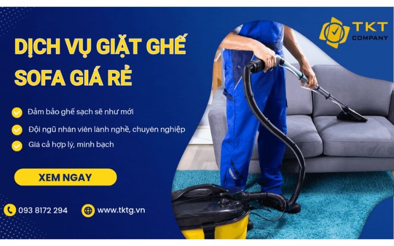 Đơn vị vệ sinh sofa bị mốc TKT Company