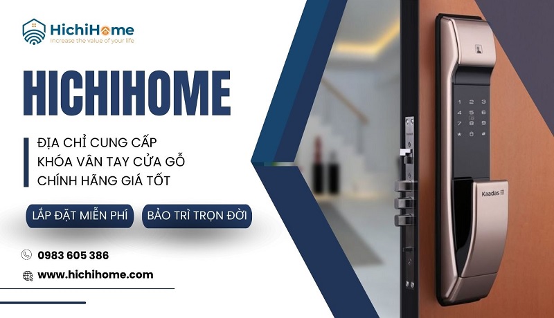 Mua khóa cửa điện tử cửa gỗ chất lượng, giá tốt tại Hichihome